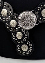 Wide Eyelet Disc Belt