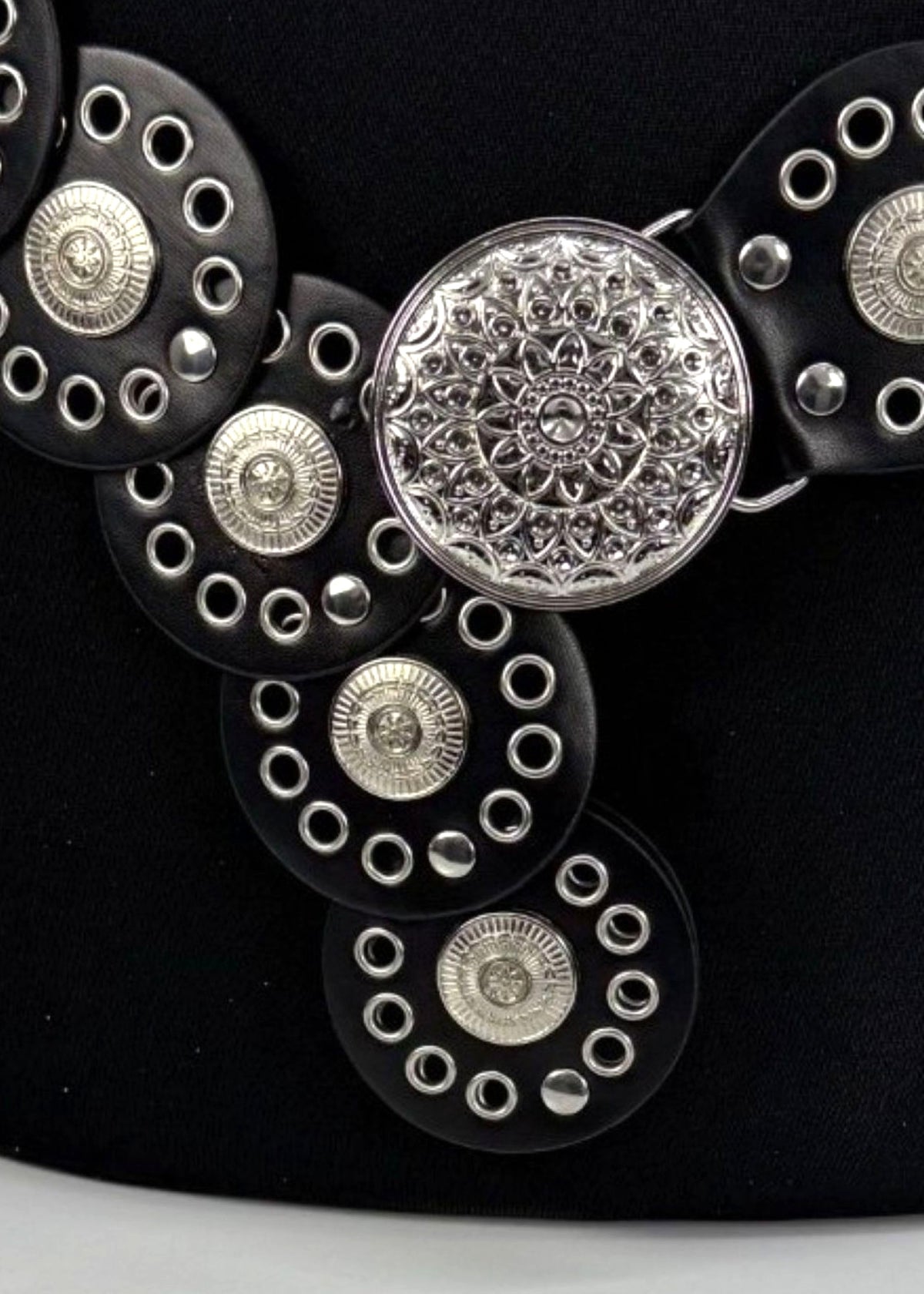 Wide Eyelet Disc Belt