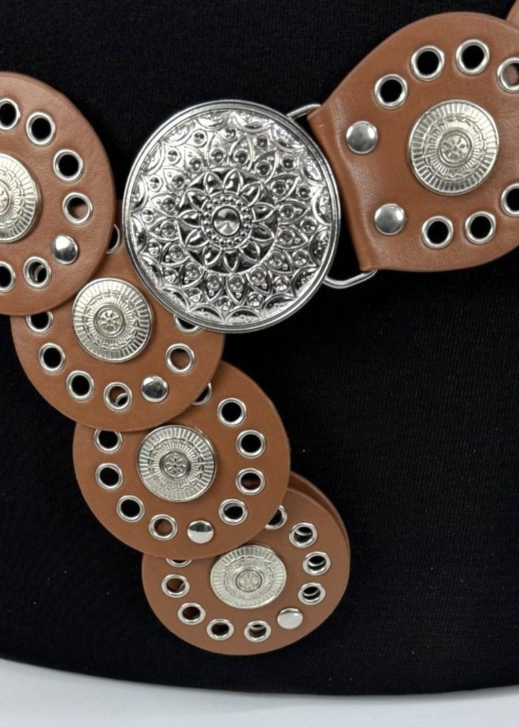 Wide Eyelet Disc Belt