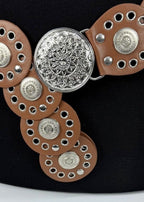 Wide Eyelet Disc Belt