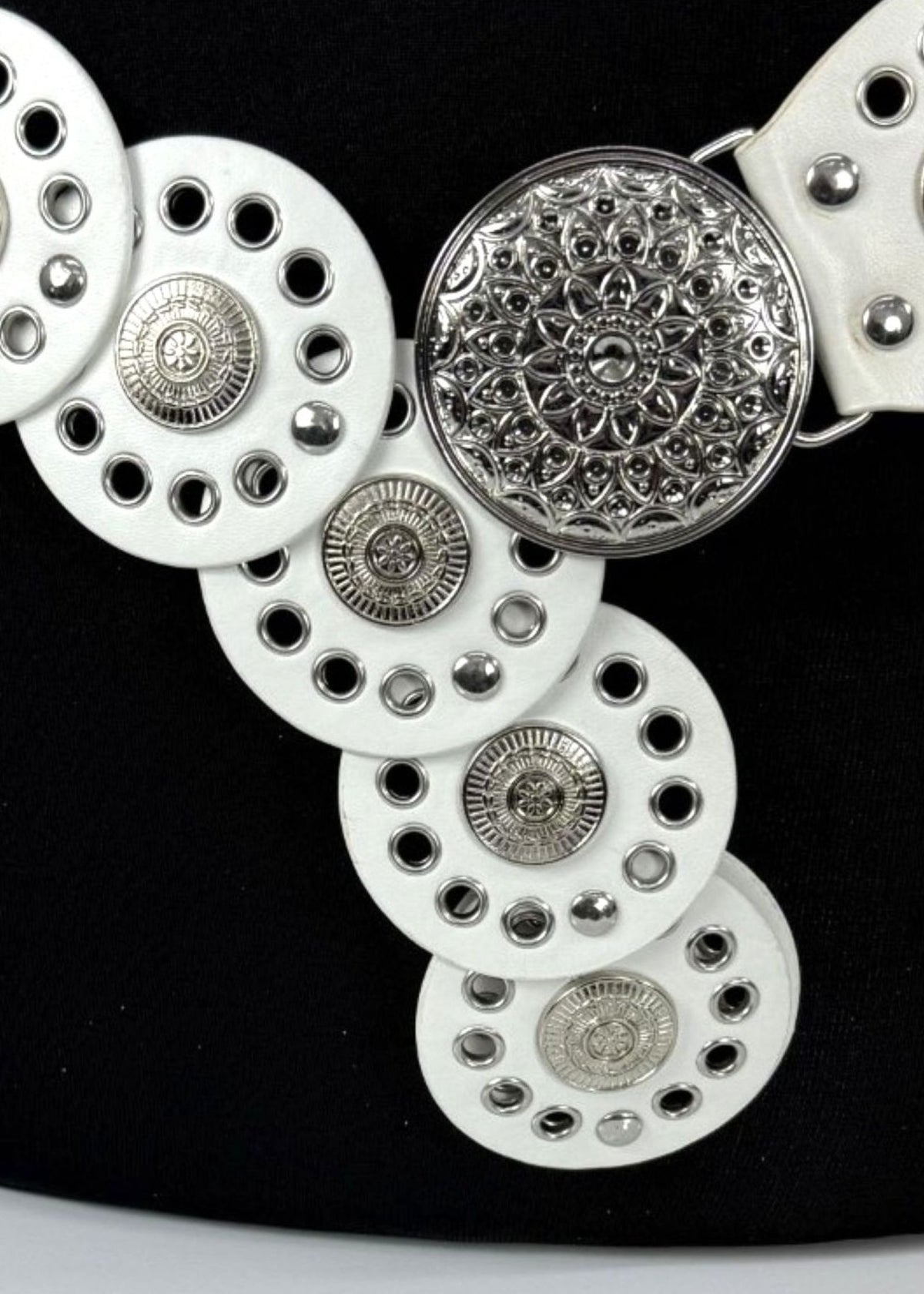 Wide Eyelet Disc Belt