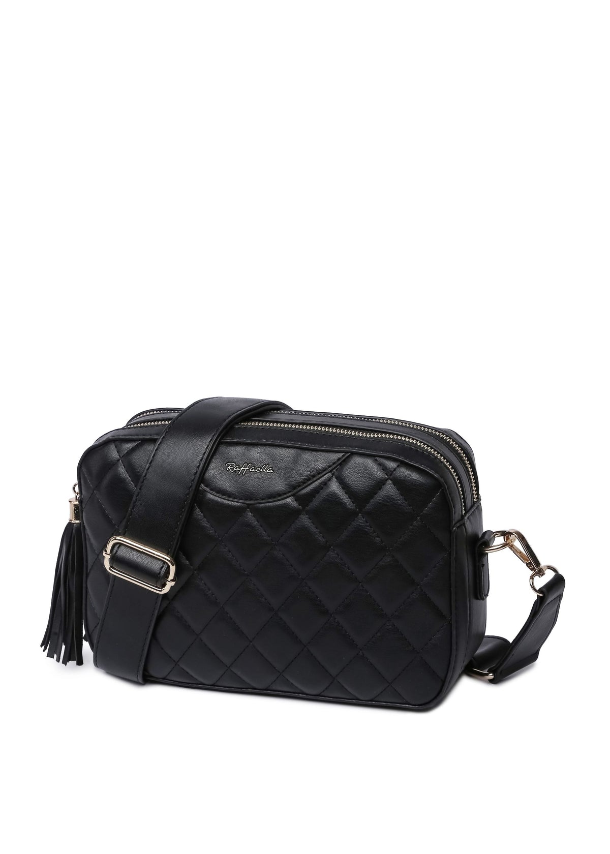 Quilted Cross Body Camera Bag
