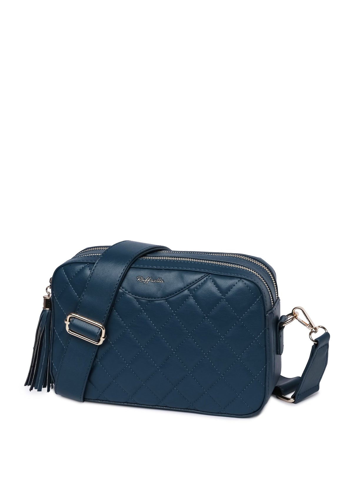 Quilted Cross Body Camera Bag