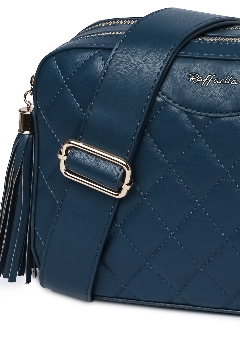 Quilted Cross Body Camera Bag