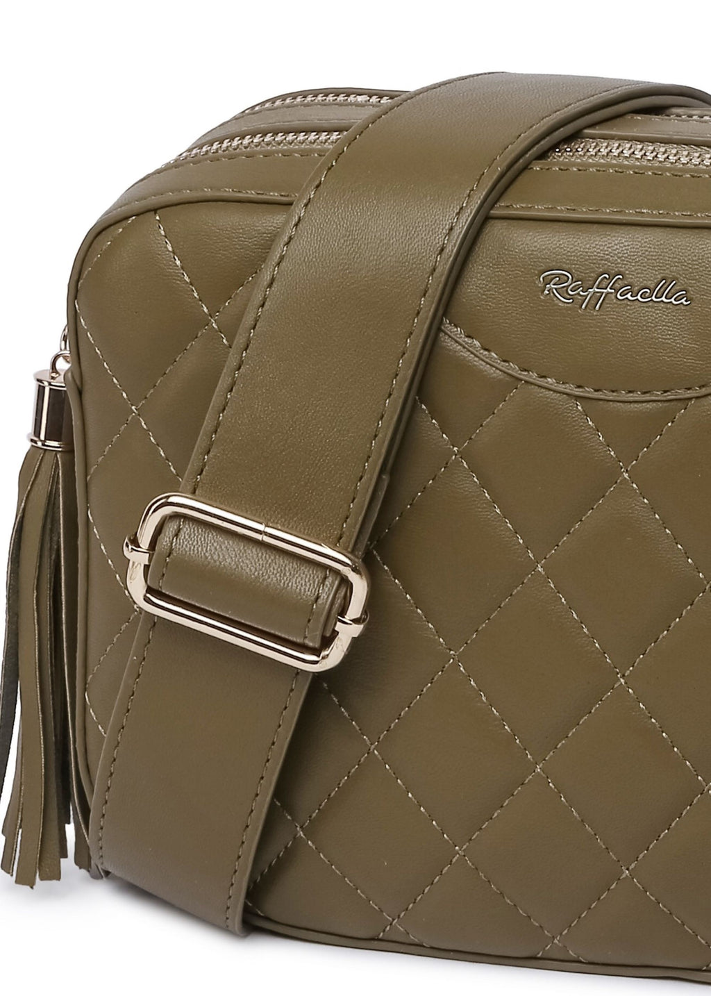 Quilted Cross Body Camera Bag