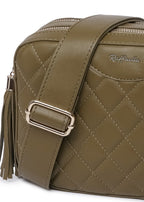 Quilted Cross Body Camera Bag