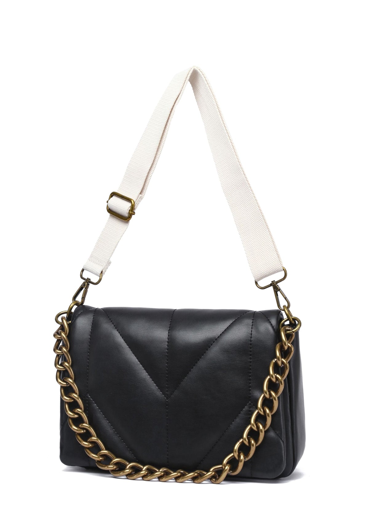 Chain Detail Cross Body Bag