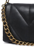 Chain Detail Cross Body Bag