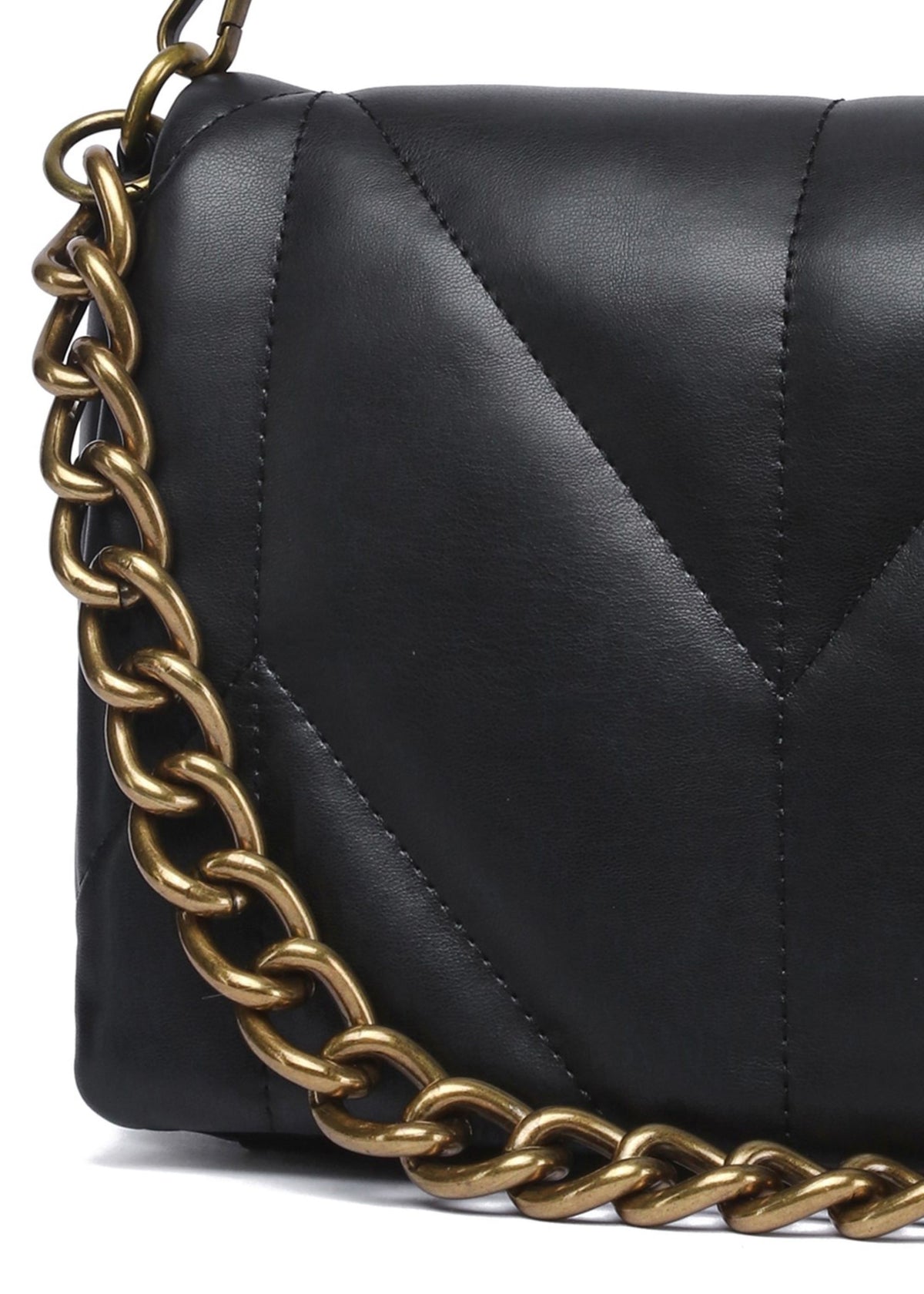 Chain Detail Cross Body Bag