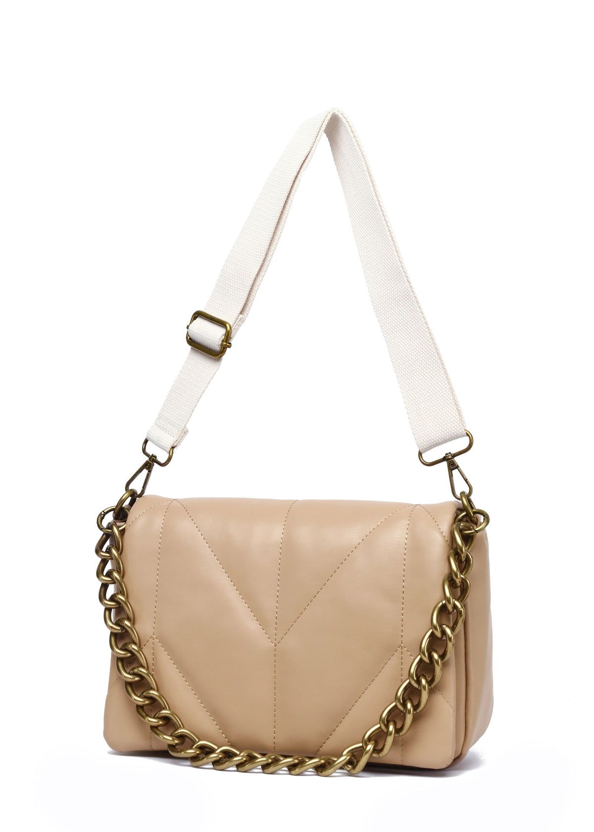 Chain Detail Cross Body Bag